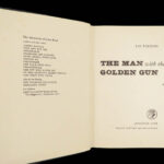 1965 JAMES BOND 1st ed Man with the Golden Gun Ian Fleming Pistol NOVEL 007