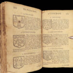 1681 Baptist Puritan Thomas DeLaune 1ed Present State of LONDON England HERALDRY