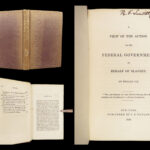 1839 Anti SLAVERY 1ed William Jay American Action of Government TEXAS Revolution