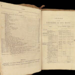 1847 US NAVY Register American NAVAL Officer Owned T.O. Selfridge USS Dale