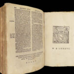 1586 AQUINAS Summa Theologica Medieval Bible Philosophy Catholic Hunnaeus 5v