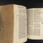 1586 AQUINAS Summa Theologica Medieval Bible Philosophy Catholic Hunnaeus 5v