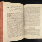 1655 History of Great Britain 1ed Robert Johnston England Scotland James I FOLIO