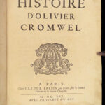 1691 Oliver CROMWELL 1st ed Life of English Civil War COINS Numismatics Raguenet