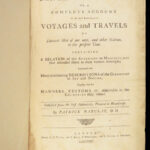 1735 Famed VOYAGES 1ed Columbus AMERICA Drake Cavenish Pizzaro PERU Brazil Java