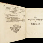 1765 RUSSIA & ASIA Maps Boris Godunov Ivan the Terrible Sweden Turkish WARS