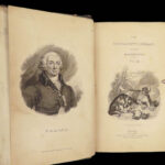 1839 DOGS & Wolves 1ed Huskies Hyenas FOX Jardine Naturalist Illustrated Canines