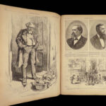 1875 Harpers Weekly 1ed PT Barnum Indians White SLAVES Gen Sheridan Illustrated