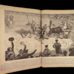 1875 Harpers Weekly 1ed PT Barnum Indians White SLAVES Gen Sheridan Illustrated