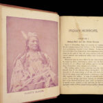 1891 Indian Horrors 1ed Native American Massacres Sitting Bull Illustrated WARS