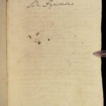 1674 Tractatus de Scientia Dei Handwritten Manuscript Latin EXISTENCE of GOD