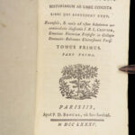 1785 LIVY History of Rome Ab Urbe Condita Caesar Punic WARS Paris 6v SET Latin