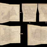 1860 DUGDALE Curiosities of Great Britain ENGLAND Wales MAPS Travel 10v SET