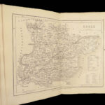 1860 DUGDALE Curiosities of Great Britain ENGLAND Wales MAPS Travel 10v SET