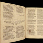 1548 Italian Renaissance 1ed Alamanni Poetry Girone il Cortese KNIGHTS Chivalry