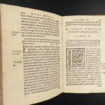 1573 Greek Attic Nights Noctes Atticae ROME Philosophy Aulus Gellius GREECE