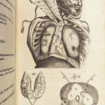 1673 Human Anatomy Medicine Surgery Illustrated William Harvey Blood Bartholin