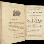 1685 Assassination King Charles II 1ed England Rye House Plot 2in1 Thomas Sprat