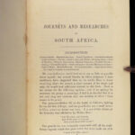 1858 AFRICA 1ed David Livingstone Missionary Travels Illustrated MAPS Voyages