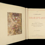 1875 William Shakespeare PLAYS Cruikshank ART Romeo Juliet English 9v BEAUTIFUL