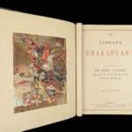 1875 William Shakespeare PLAYS Cruikshank ART Romeo Juliet English 9v BEAUTIFUL