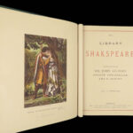 1875 William Shakespeare PLAYS Cruikshank ART Romeo Juliet English 9v BEAUTIFUL