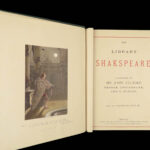 1875 William Shakespeare PLAYS Cruikshank ART Romeo Juliet English 9v BEAUTIFUL