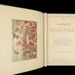 1875 William Shakespeare PLAYS Cruikshank ART Romeo Juliet English 9v BEAUTIFUL