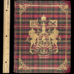 1855 SCOTLAND Scenery & LAKES Loch Lomond Castles Loch Ness Allom Tartan Binding