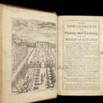 1731 Planting Gardening Bradley BOTANY Kaleidoscope Illustrated GARDENS Orchard