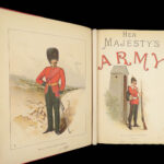 1891 Great Britain ARMY Monmouth Rebellion French Rev AMERICA Indian Wars 6v SET