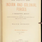 1891 Great Britain ARMY Monmouth Rebellion French Rev AMERICA Indian Wars 6v SET