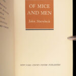 1937 Steinbeck Of Mice and Men California Great Depression BCE Original Jacket