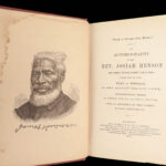 1879 THE REAL Uncle Tom Autobiography Josiah Henson Abolitionist SLAVERY Stowe