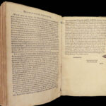 1581 Nomenclator Famed PLANTIN Encyclopedia Anatomy Botany Philosophy Junius