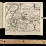 1693 VOYAGES 1ed Europe France Italy Spain England RUSSIA Germany MAPS 7v