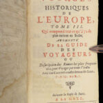 1693 VOYAGES 1ed Europe France Italy Spain England RUSSIA Germany MAPS 7v