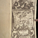 1693 VOYAGES 1ed Europe France Italy Spain England RUSSIA Germany MAPS 7v