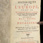 1693 VOYAGES 1ed Europe France Italy Spain England RUSSIA Germany MAPS 7v