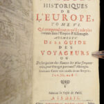 1693 VOYAGES 1ed Europe France Italy Spain England RUSSIA Germany MAPS 7v