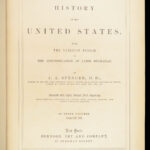 1858 History of United States 1st ed Spencer Americana 3v Alonzo Chappell ART