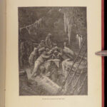 1877 Rime of Ancient Mariner 1ed Sam Coleridge Gustave Dore ART Illustrated