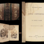 1850 David Copperfield 1ed 1st print Charles DICKENS Illustrated Bildungsroman