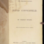 1850 David Copperfield 1ed 1st print Charles DICKENS Illustrated Bildungsroman