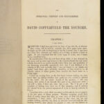 1850 David Copperfield 1ed 1st print Charles DICKENS Illustrated Bildungsroman