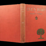 1906 Mark TWAIN 1ed Eve’s Diary Fall of Man Creation Illustrated ART Ralph