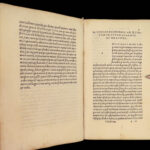 1514 CICERO pst INCUNABLE Rome Political Philosophy Brutus Giunta Florence Italy