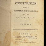 1793 Dutch Reformed Church Constitution America New York Netherlands Heidelberg