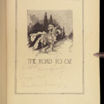 1909 The Road to OZ 1ed Frank Baum Dorothy Illustrated Shaggy Man Wizard of Oz