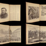 1896 HUGE Harper’s CIVIL WAR Pictorial History Illustrated MAPS Battle Scenes